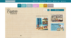 Desktop Screenshot of customworksaustralia.com